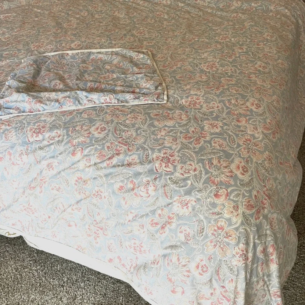 Lauren Ralph Lauren Floral Duvet Cover 1 Standard Sham Size Full‎ Reversible